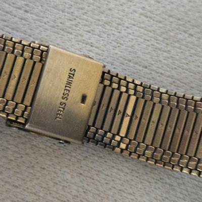 Ladies Gold Tone Seiko and Men's Gold Tone Citizen Watch
