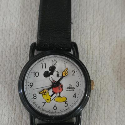 Mickey Mouse and Santa Watches