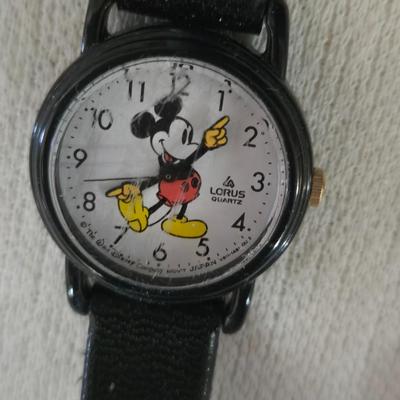 Mickey Mouse and Santa Watches
