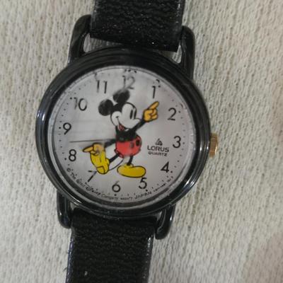 Mickey Mouse and Santa Watches