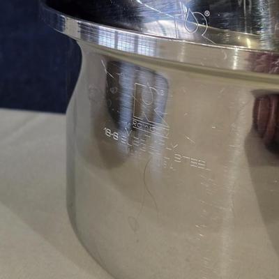 3 Multi-Ply Stainless Steel Sauce Pans Manufacturered by Rainbow