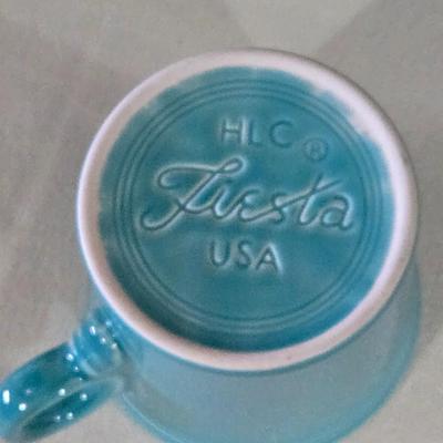 Turquoise Fiesta Bowls and Cups