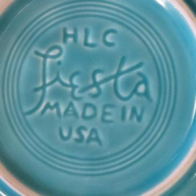 Turquoise Fiesta Bowls and Cups