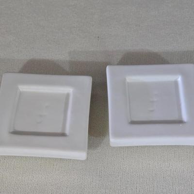Glass Teapot & Cup Saucer and Ceramic Tea Bag Holders