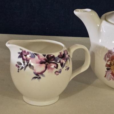 Ciroa Teapot and Creamer