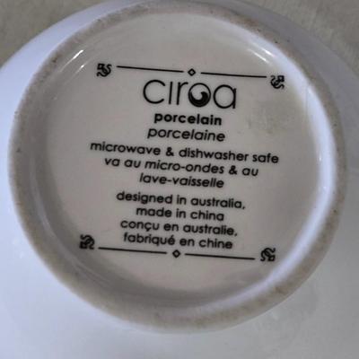 Ciroa Teapot and Creamer