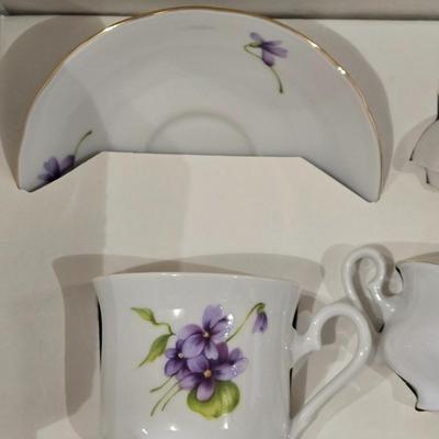 New in the Box Leander Tea Set