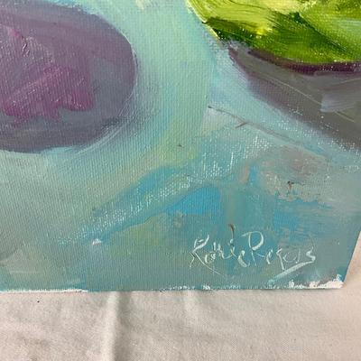 104 Original Oil Paintings of Vegetable Still Life by Kathie Rogers