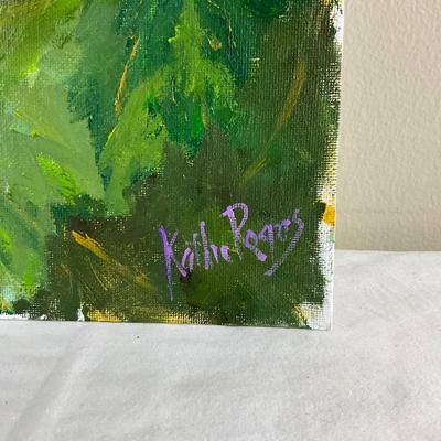 110 Original Oil Painting "Grape Vine" by Kathie Rogers