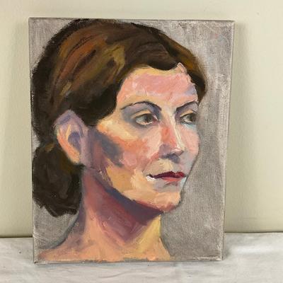 94 Original Acrylic Portrait Painting by Kathie Rogers