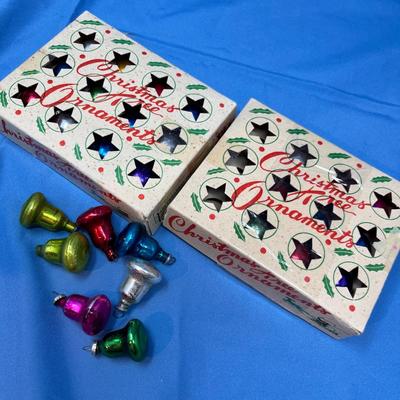 Lot 420 2 boxes mini ornaments