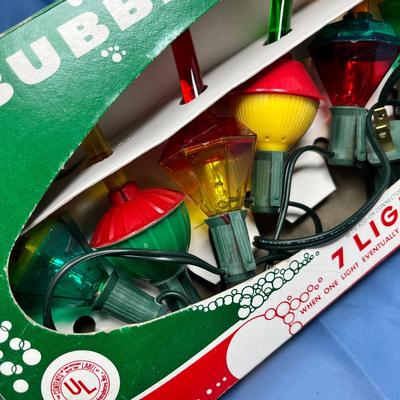 Lot 428 BUBBLE LIGHTS!!!!