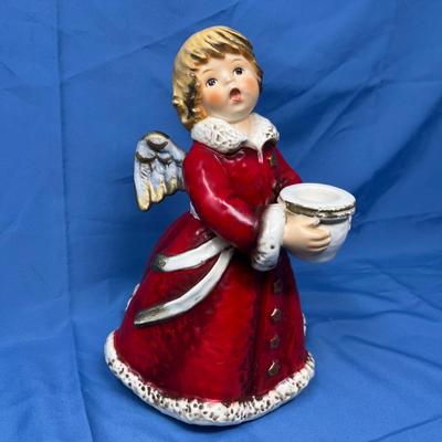 Lot 436 Goebel Large Angel Candle Holder