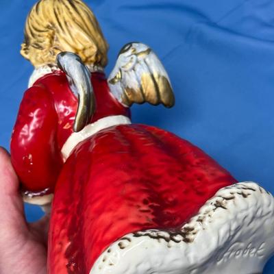 Lot 436 Goebel Large Angel Candle Holder