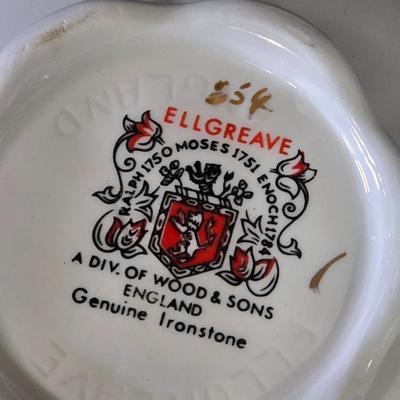 Ellgreave Wood & Sons Ironstone Teapot