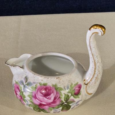 Lefton China Cream and Sugar Set