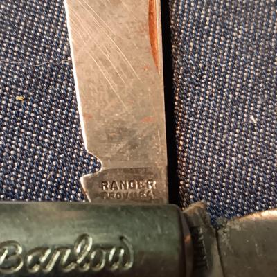 3 POCKET KNIVES