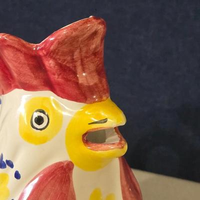 Handpainted Cream Pitcher, Coffee Cup & Saucer and Soup Bowl