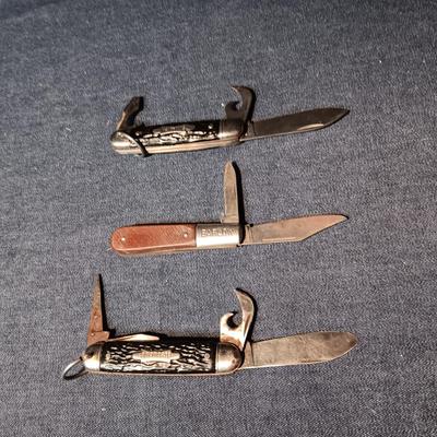 CAMPMASTER, KAMP-KING & BARLOW POCKET KNIVES
