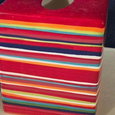 (2) Kleenex Ceramic Covers