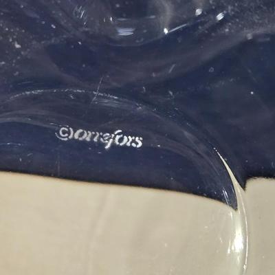 Orrefors Crystal Heart Dish