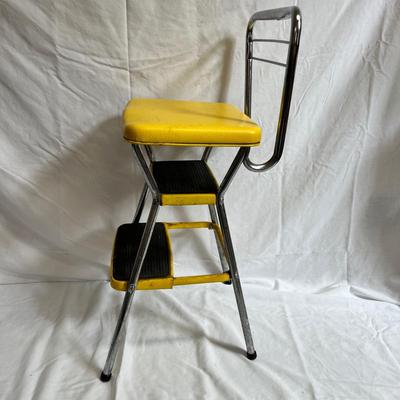 Vintage Cosco Chair & Stool (O-MK)