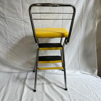 Vintage Cosco Chair & Stool (O-MK)