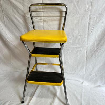 Vintage Cosco Chair & Stool (O-MK)