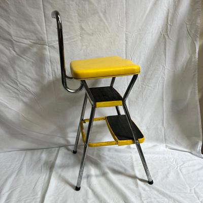 Vintage Cosco Chair & Stool (O-MK)