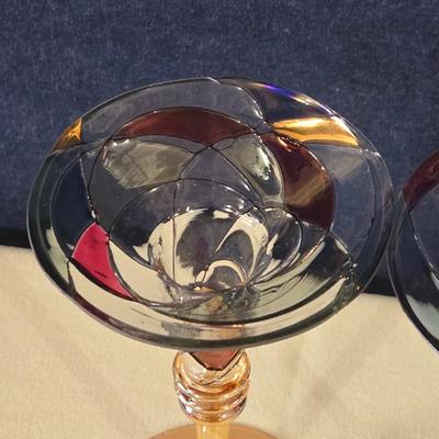 Princess House Stained Glass Set