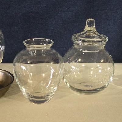 Princess House Jar, Vase, and Candleholder
