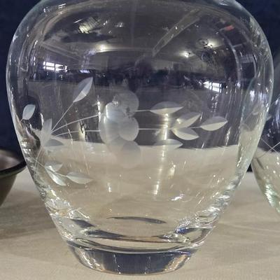 Princess House Jar, Vase, and Candleholder