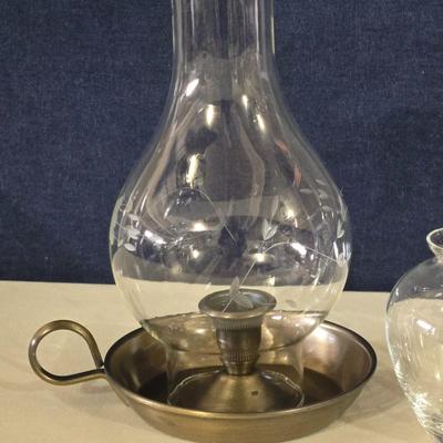 Princess House Jar, Vase, and Candleholder