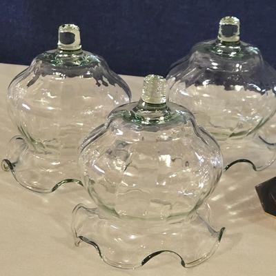 Candle Holders Tops and One Base