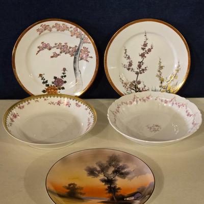 Mixed Decorative Plates and Bowls
