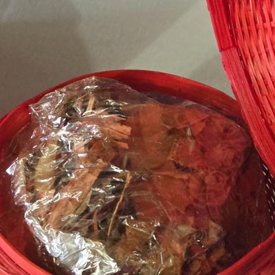 Wicker Apple with Potpourri