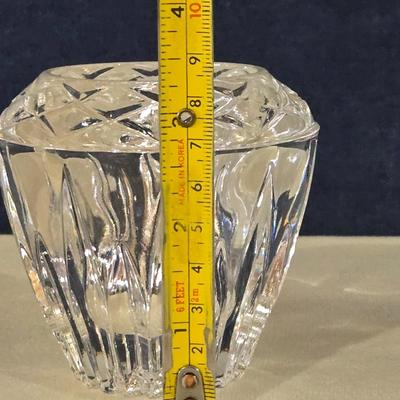 Cut Crystal Bud Vase