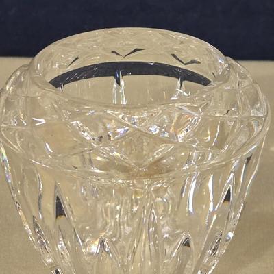 Cut Crystal Bud Vase