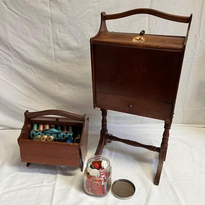 Vintage Sewing Stand & More (O-MK)