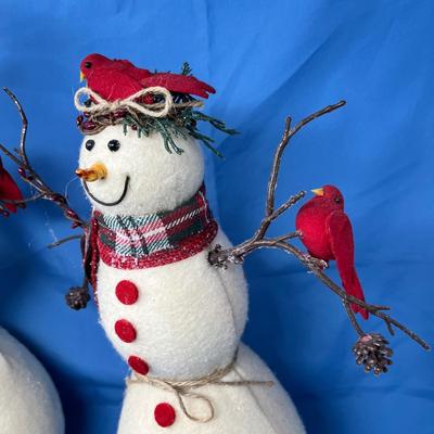 Lot 446 Snowman Figures