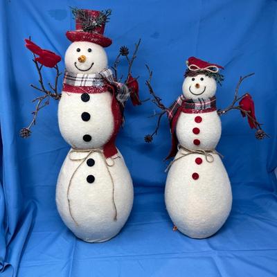 Lot 446 Snowman Figures