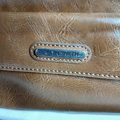 Liz Claiborne and Jaclyn Smith brown purses