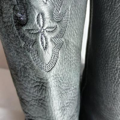 Two pair of leather soled Cowboy boots Tony Llama size 9
