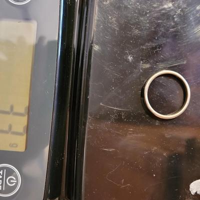 Collection of gold rings and cufflinks