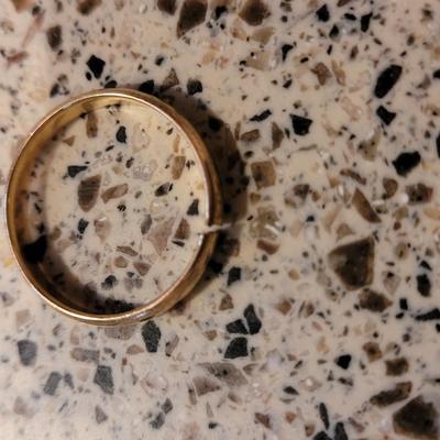 Collection of gold rings and cufflinks