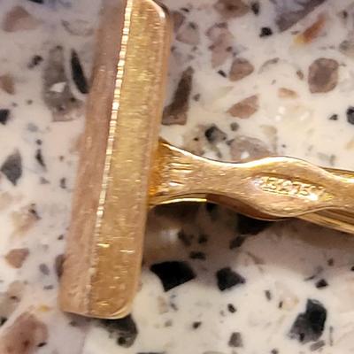 Collection of gold rings and cufflinks