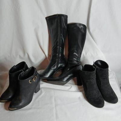Women's high heel boots Croft & Barrow, Rock Republic, Jaclyn Smith Size 8.5