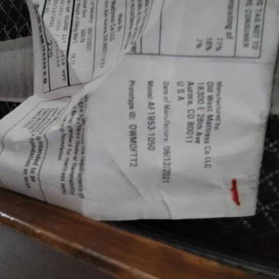 Newer queen bad and frame