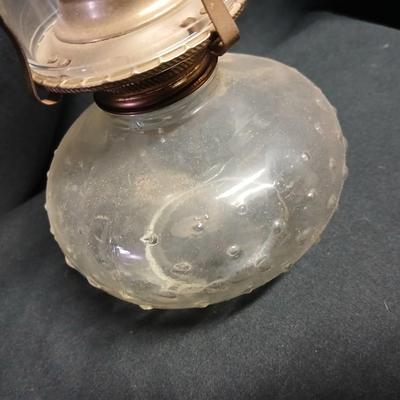 Lamp light farms Oil lamp with hobnail base