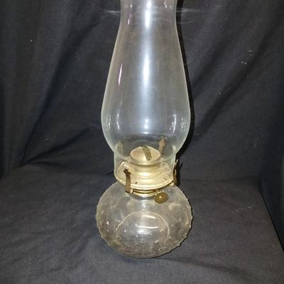 Lamp light farms Oil lamp with hobnail base